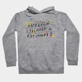 Christmas Lights Alphabet Hoodie